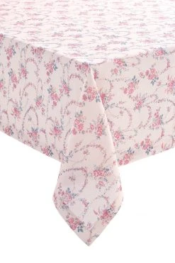 LoveShackFancy Linen Tablecloth Tablescape