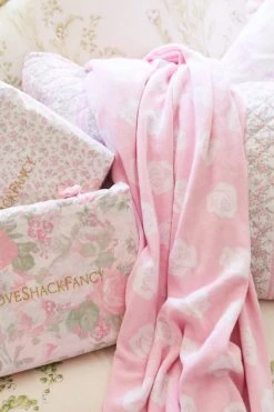 LSF Rose Jacquard Blanket Bedding 9 LSF Rose Jacquard Blanket Bedding
