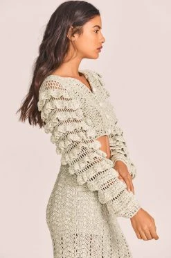 LoveShackFancy Junice Crop Cardigan Creative Directors Picks