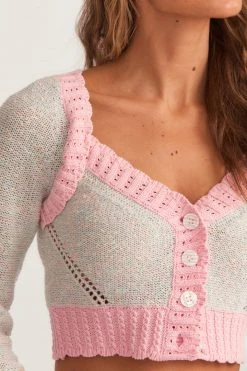 LSF Tops Geneve Crop Cardigan