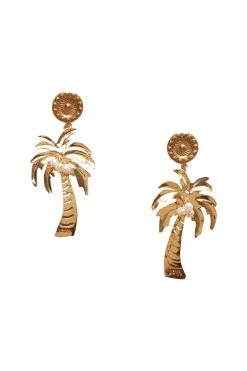 LSF LoveShackFancy X Lova Palm Tree Earrings