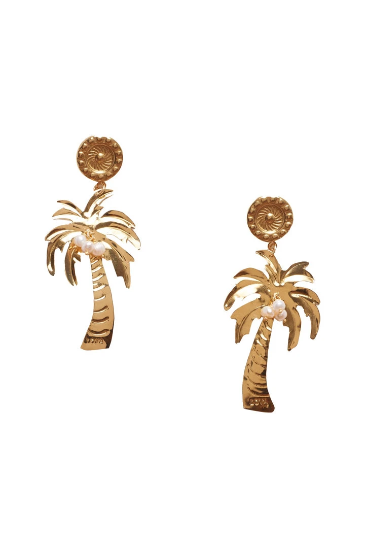 LSF LoveShackFancy X Lova Palm Tree Earrings 3 LSF LoveShackFancy X Lova Palm Tree Earrings
