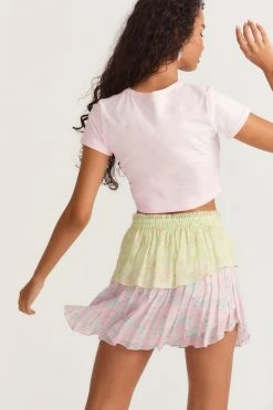 LSF Skirts Ruffle Mini Skirt