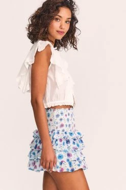 LoveShackFancy Yorkie Mini Skirt Skirts