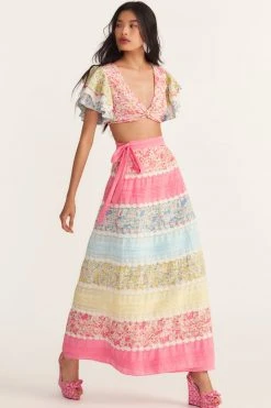 LSF Makia Wrap Maxi Skirt