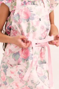 LoveShackFancy X Hedley & Bennett Little Girls Kitchen Apron