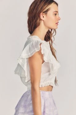 LoveShackFancy Nora Top Tops