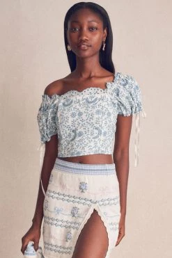 LoveShackFancy Melina Top 19 LoveShackFancy Melina Top