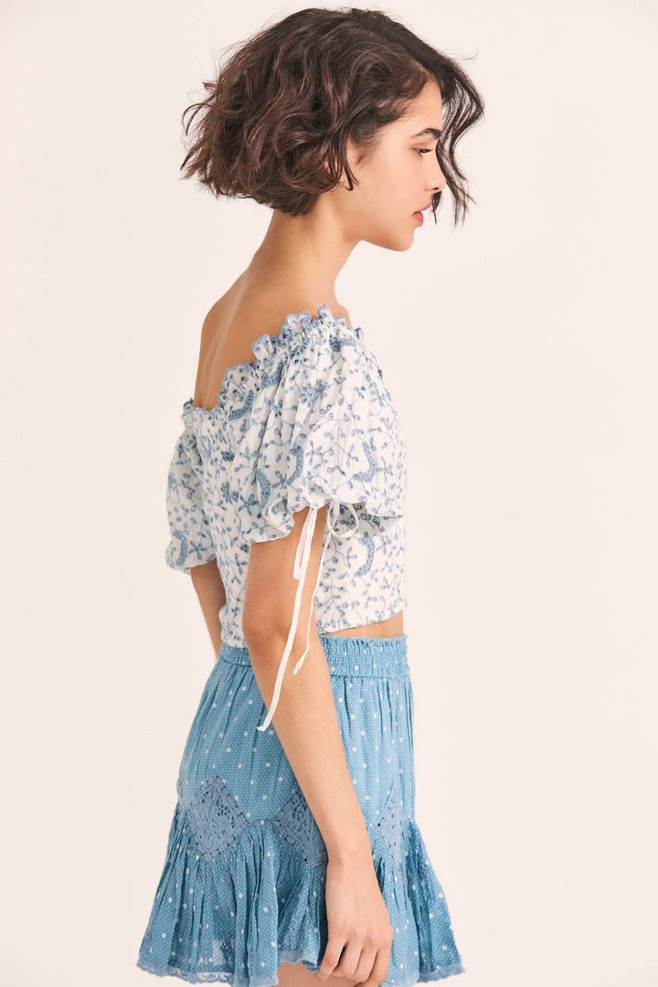 LoveShackFancy Melina Top 12 LoveShackFancy Melina Top