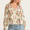 LoveShackFancy Merida Blouse - SHINING GEMSTONE Tops