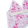 LSF New Arrivals Palm Beach Rose Bralette And Knicker Set