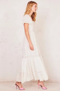 LoveShackFancy Norma Midi Dress