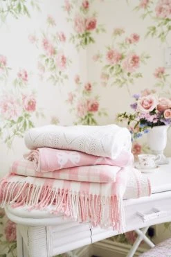 LoveShackFancy Queen Plaid Blanket Bedding