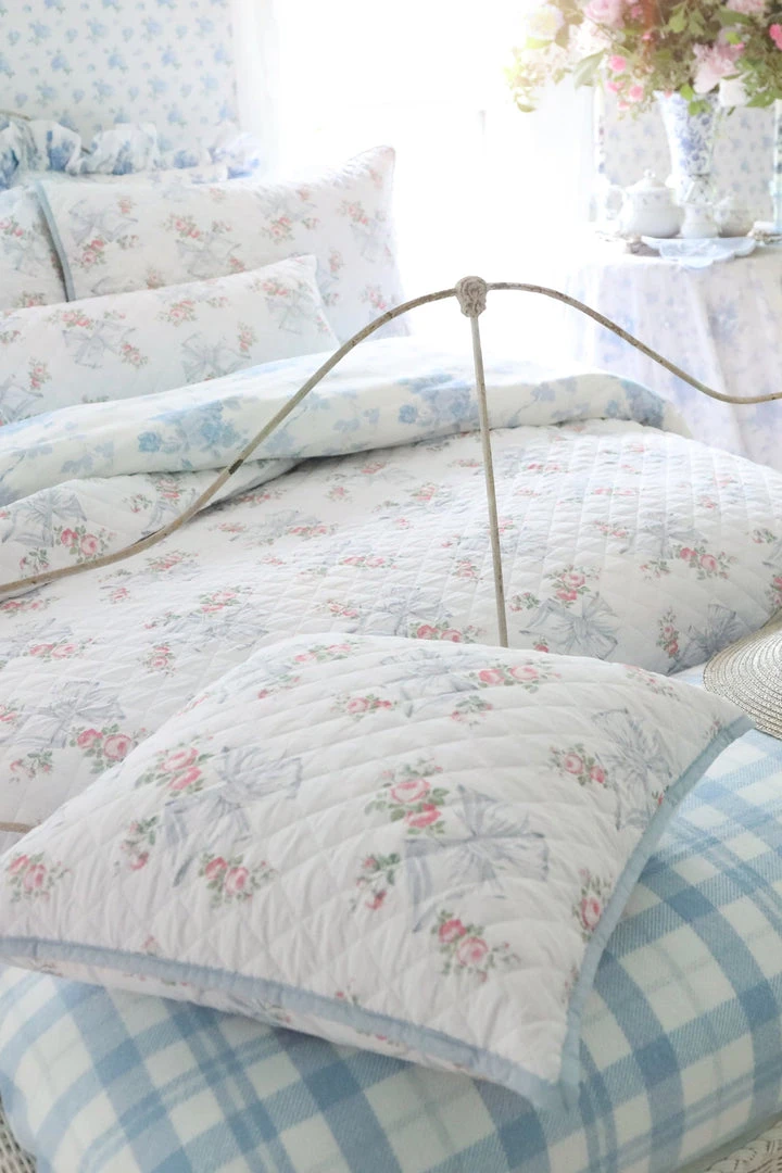 LoveShackFancy Bedding Quilted Throw Pillow 4 LoveShackFancy Bedding Quilted Throw Pillow