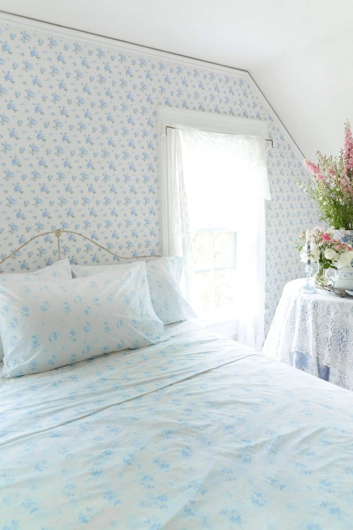 LoveShackFancy Pastiche De Bouquet Sheet Set Bedding 9 LoveShackFancy Pastiche De Bouquet Sheet Set Bedding