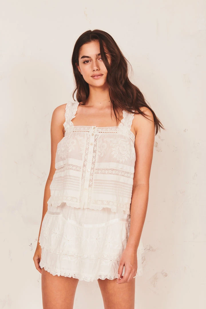 LoveShackFancy Sully Top Tops 5 LoveShackFancy Sully Top Tops